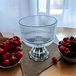 Ayaklı Dondurmalık-şekerlik-çerezlik 250 Cc