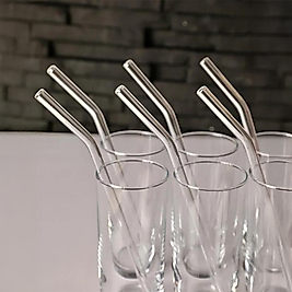 6 Adet Cam Pipet(9mm Çaplı)