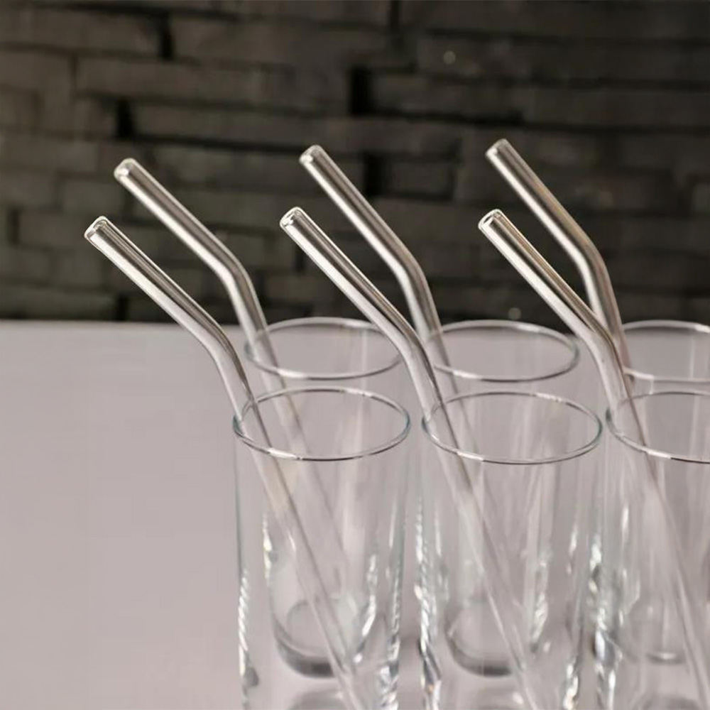 6 Adet Cam Pipet(9mm Çaplı)