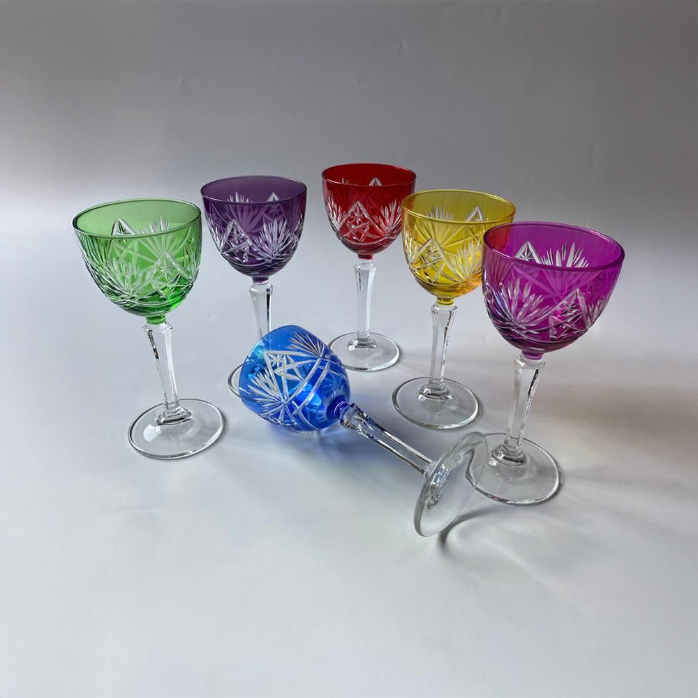 Kesme Dekor Verona Kristal Cam Kadeh ( Adet )